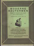 Moderne bauformen - monatshefte für architektur und raumkunst - xxvii. jahrgang - heft 2 - februar 1928 - náhled