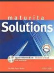 Maturita solutions: upper-intermediate. workbook - náhled