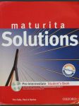 Maturita solutions - pre-intermediate student book - náhled
