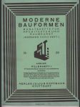 Moderne bauformen - monatshefte für architektur und raumkunst - xxviii. jahrgang - heft 1 - januar 1929 - náhled