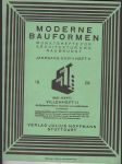 Moderne bauformen - monatshefte für architektur und raumkunst - xxviii. jahrgang - heft 5 - mai 1929 - náhled