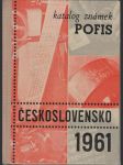 Katalog známek československo 1961 - náhled