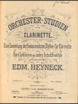 Orchester-studien für clarinette + orchesterstudien für klarinette - náhled