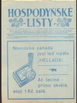 Hospodyňské listy číslo 5. - 1930 - náhled