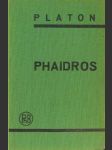 Platons dialog phaidros - náhled