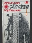 Pošťák vždycky zvoní dvakrát - pojistka  smrti - náhled