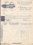 Firemní účet firmy j. katschner první česká továrna perníků hradec králové  ze dne 26. srpna 1929 - náhled