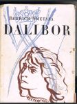 Dalibor - opera ve třech jednáních - klavírní výtah upravil skladatel - náhled