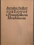 Rozhovor  s  františkem  hrubínem - faksimilie - náhled