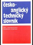 Česko-anglický technický slovník - náhled