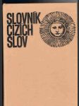 Slovník cizích slov - vydání 1971 - náhled