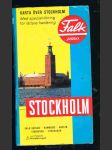 Stockholm / plán města / - náhled