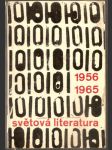Světová  literatura  1956-1965 - ročenka  zahraničních  literatur - náhled