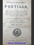 POSTILLA - Díl I. obsahující neděle a svátky Páně - GOFFIN Leonard - náhled