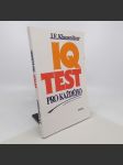 IQ test pro každého - J. E. Klausnitzer - náhled