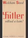 Hitler - odkud a kam? - náhled