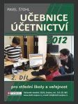 Učebnice Účetnictví 2012 - 2. díl - náhled