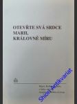 Otevřte svá srdce marii, královně míru - vlasič tomislav - náhled