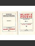 HLASY Z POUŠTĚ DÍL I. - Promluvy na neděle a svátky církevního roku - náhled