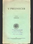 V predvečer - náhled