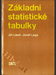 Základní statistické tabulky - náhled