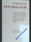 Forenzní psychologie - čírtková ludmila / červinka františek - náhled