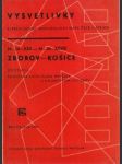 Vysvetlivky k prehľadnej geologickej mape ČSSR Zborov-Košice 1.200 000 - náhled