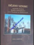 Dějiny vzniku poutního kostela božího milosrdenství a sv. faustyny ve slavkovicích - habrovec pavel - náhled