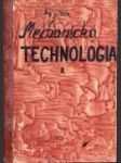 Mechanická technologia II - náhled