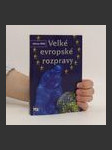 Velké evropské rozpravy - náhled