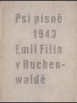 Psí písně 1943: Emil Filla v Buchenwaldě - náhled