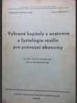 Vybrané kapitoly z anatomie a fyziologie rostlin pro provozní ekonomy - náhled