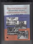 Zahraničnopolitické súvislosti vzniku Slovenského štátu 14. marca 1939 - náhled
