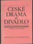 České drama a divadlo ve druhé polovině 20. století - náhled