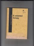 K ustavení Evropy - náhled