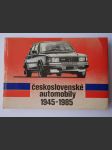 Československé automobily 1945-1985 - náhled