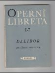 Operní libreta / Dalibor - náhled