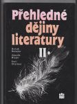 Přehledné dějiny literatury II. - náhled