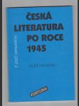 Česká literatura po roce 1945 - náhled