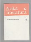 Česká literatura 1 - náhled