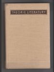 Theorie literatury / základy literární vědy - náhled