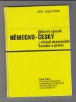 Německo - český odborný  slovník z oblasti ekonomické finanční a právní - náhled