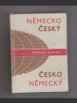 Německo - český  česko německý kapesní slovník - náhled