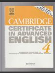 Cambridgie Certificate in Advanced English 4 - náhled