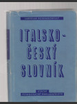 Italsko český slovník - náhled