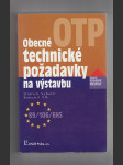 Obecné technické požadavky na výstavbu - náhled