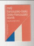 Malý francouzsko - český česko - francouzský slovník - náhled