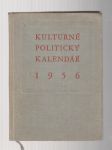 Kulturně politický kalendář 1956 - náhled