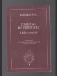 Caritas in Veritate  - Láska v pravdě - náhled