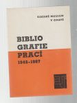 Biblio grafie prací 1945-1967 - Slezské muzeum v Opavě - náhled